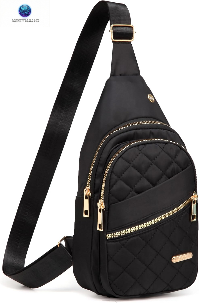 Small Sling Bag for Women Crossbody Sling Backpack Casual Daypack Backpack Cross Body for Travel Outdoor Hiking