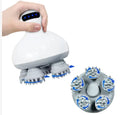 Cordless Electric Scalp Massager Handheld 2 Speeds Vibrating Head Massager with 96 Silicone Nodes for Hair Deep Clean Growth