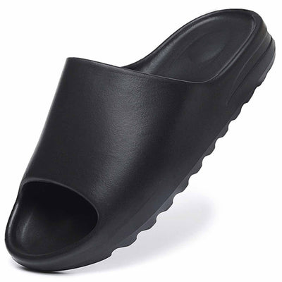 Unisex Slides Sandals Soft Thick Sole Non-Slip Pillow Sandals House Slides for Women Men